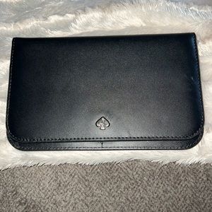 Kate Spade scalloped travel wallet